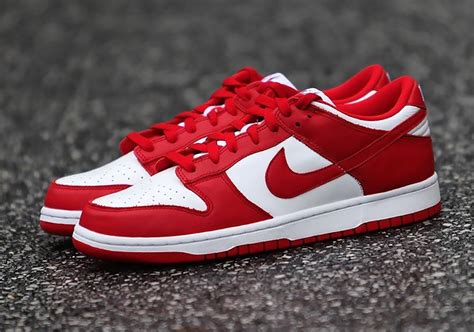 nike dunks red white|dark red Nike dunks.